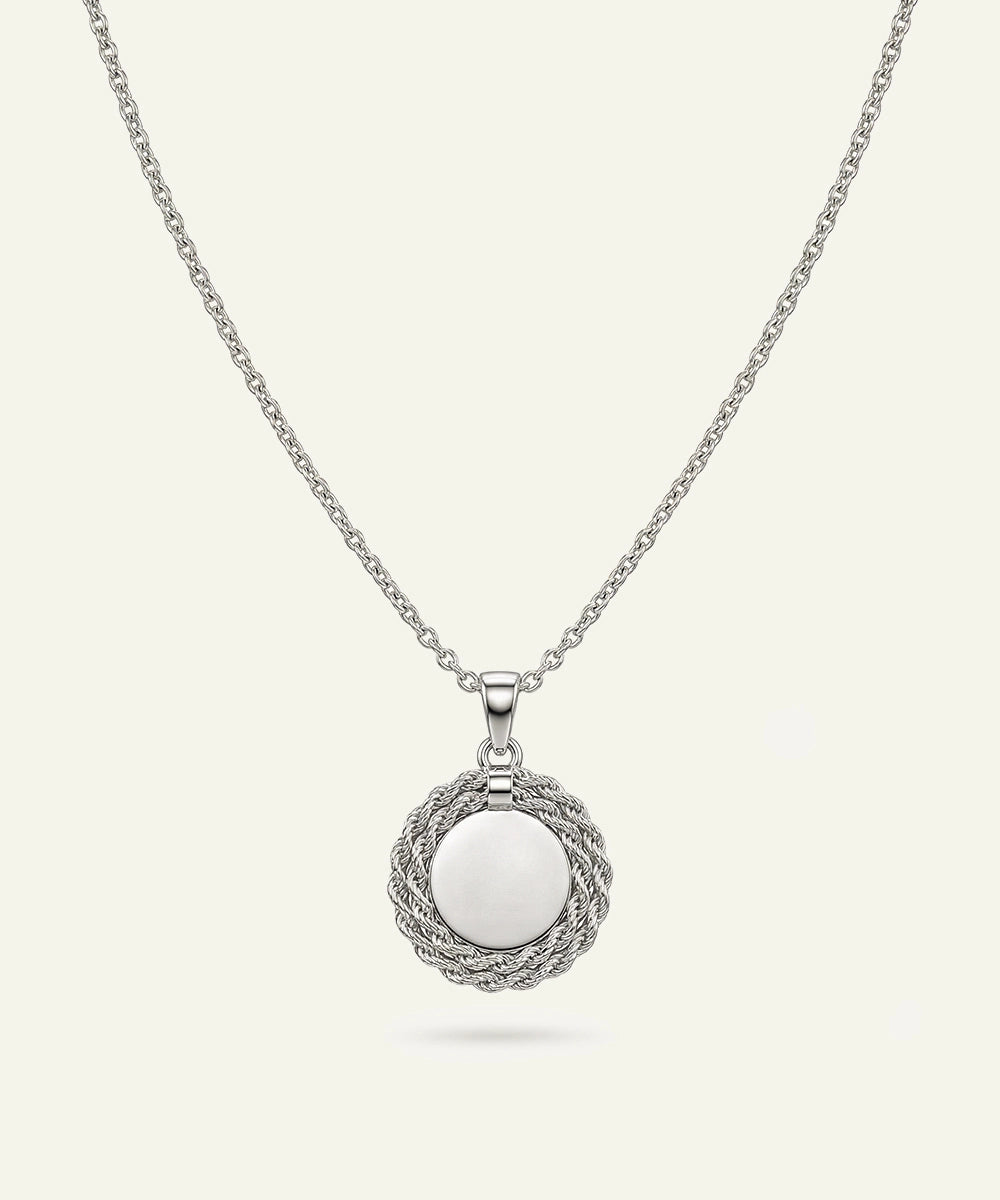 Link N Lock® Round Rope Bazel Pendant
