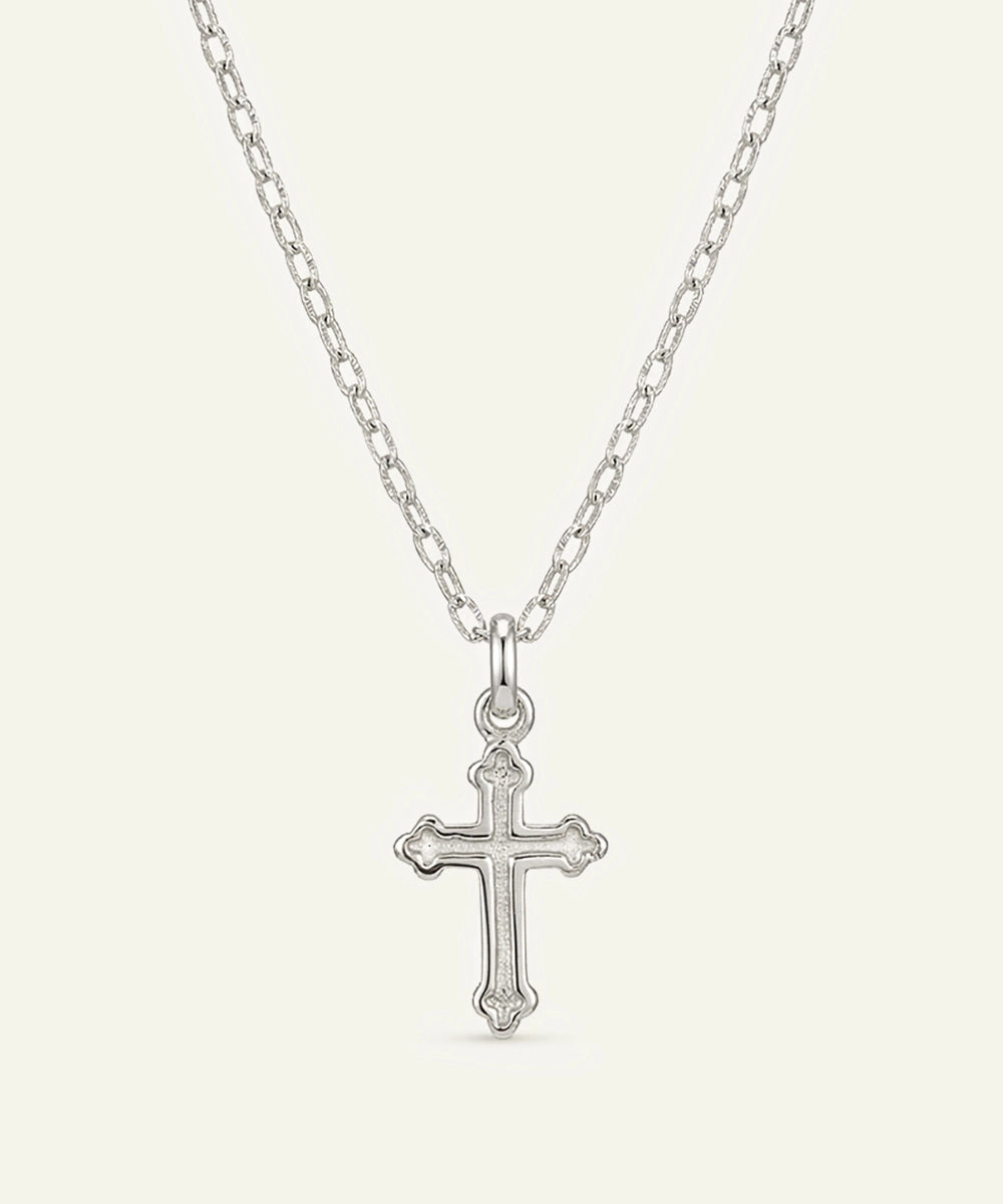 Link N Lock® Silver Cross Pendant
