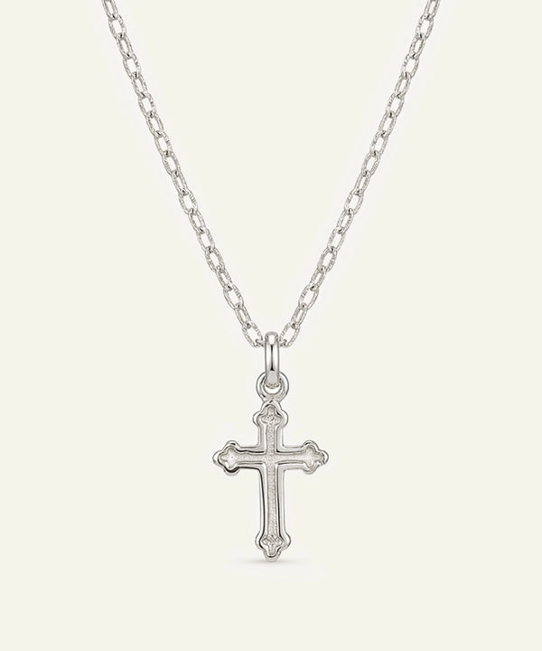 Link N Lock® Silver Cross Pendant