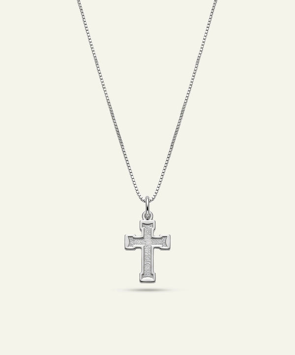 Link N Lock® Silver Cross Pendant