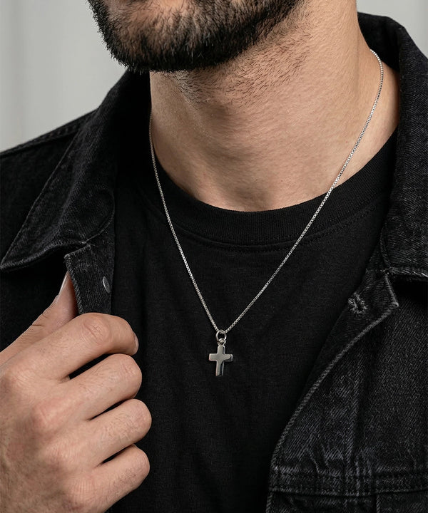Link N Lock® Silver Cross Pendant