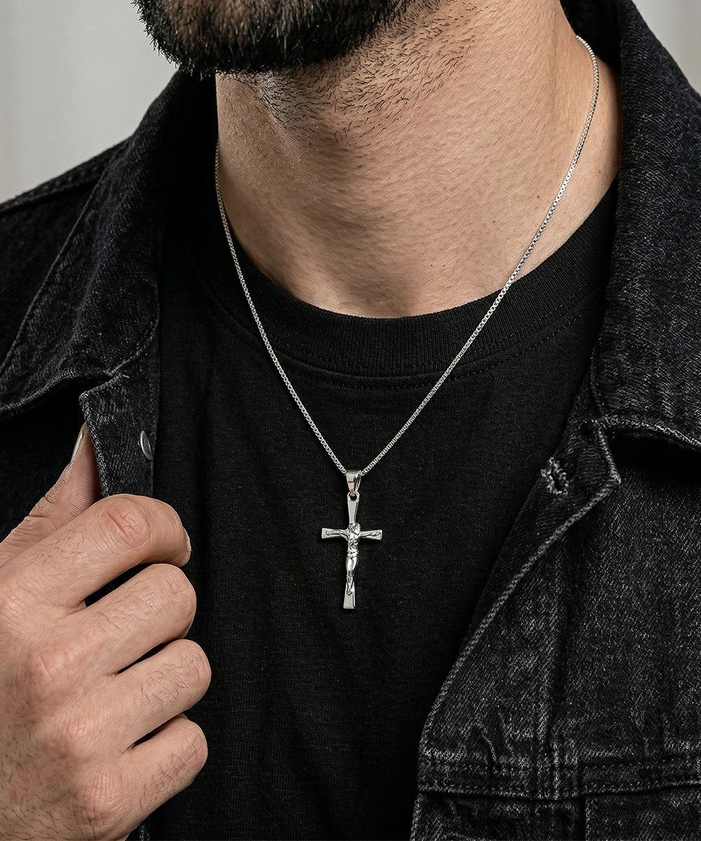 Link N Lock® Crucifix Cross Pendant
