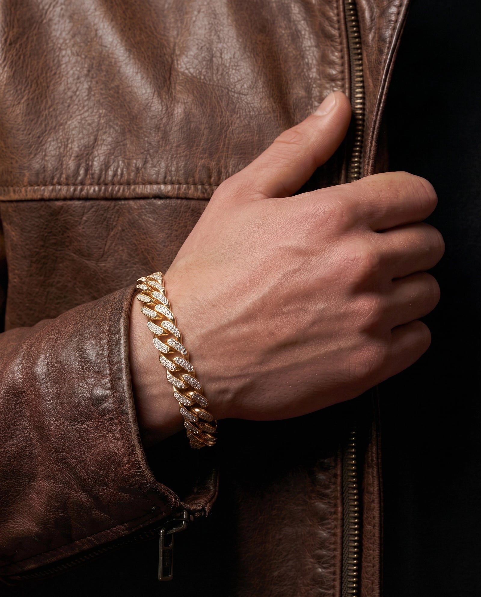 Link N Lock® Lab-grown Diamond Cuban Bracelet