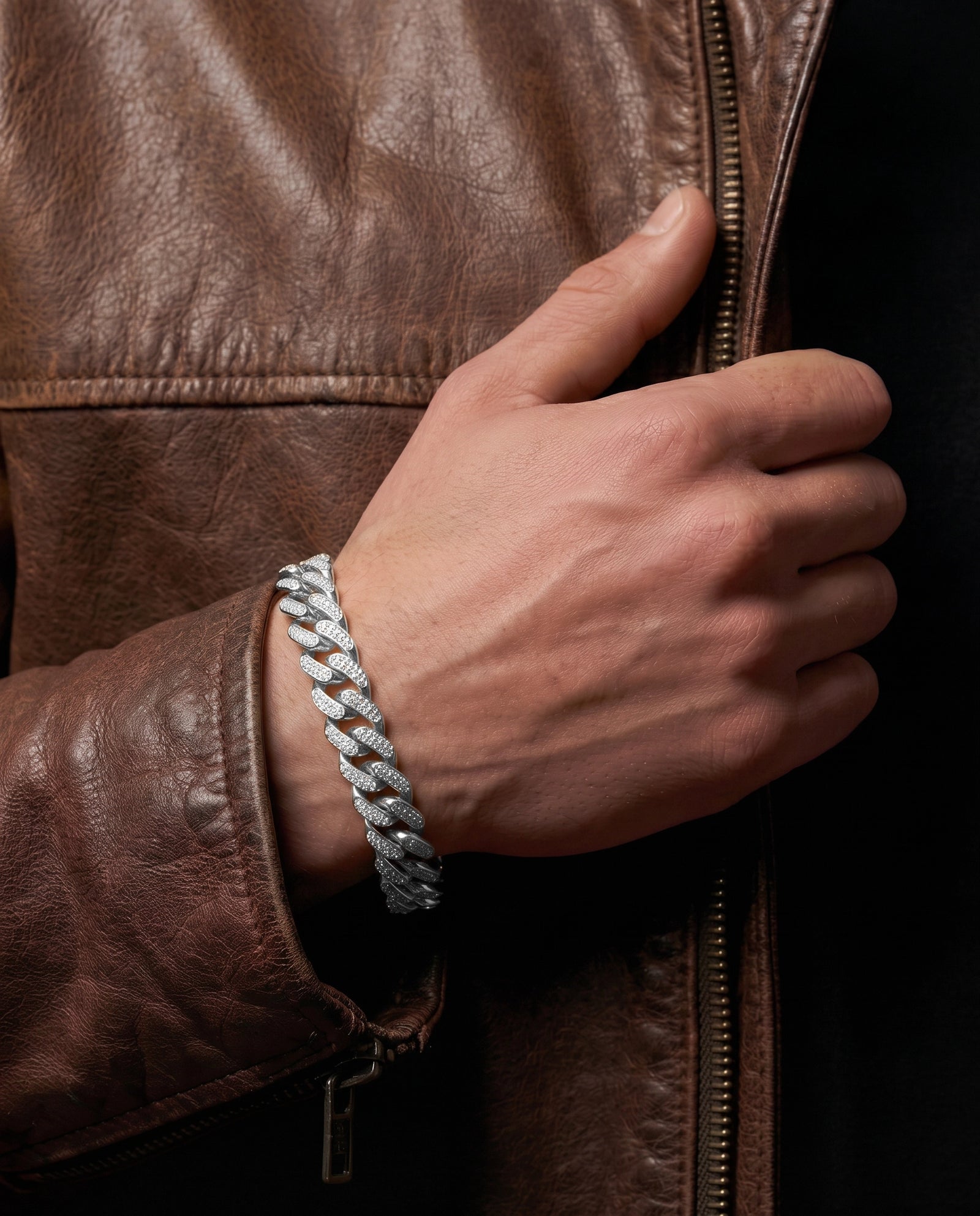 Link N Lock® Lab-grown Diamond Cuban Bracelet