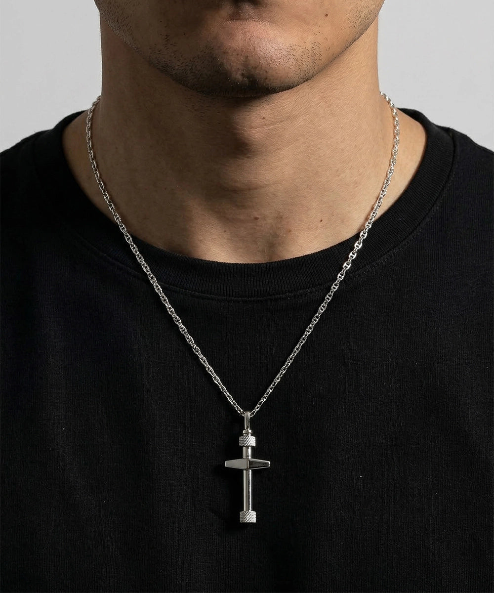 Link N Lock® Cross Pendant Necklace
