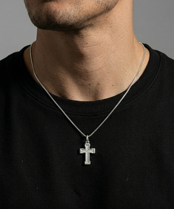 Link N Lock® Silver Cross Pendant