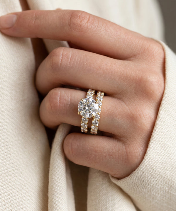 Novello Lab-grown Diamond Round Bridal Set - 2.51 Ct. T.W.
