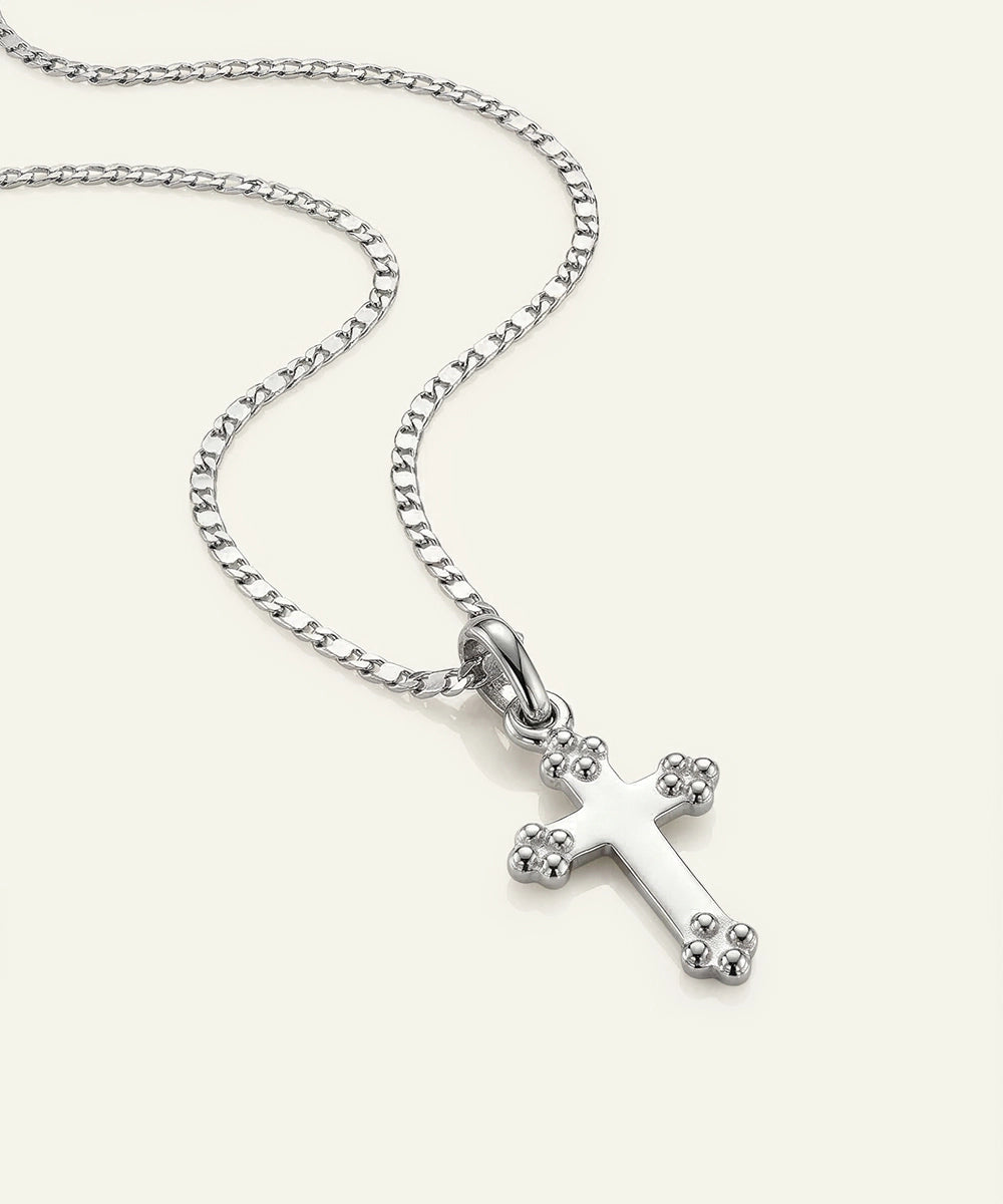 Link N Lock® Silver Cross Pendant