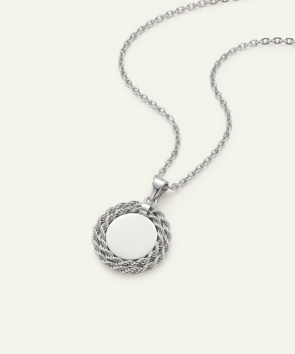 Link N Lock® Round Rope Bazel Pendant