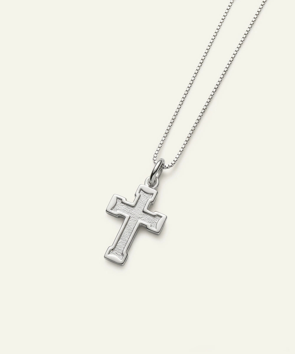 Link N Lock® Silver Cross Pendant